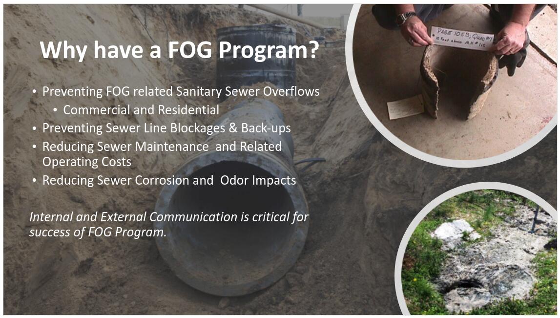 Photo of FOG (Fats, Oils, and Grease) Training